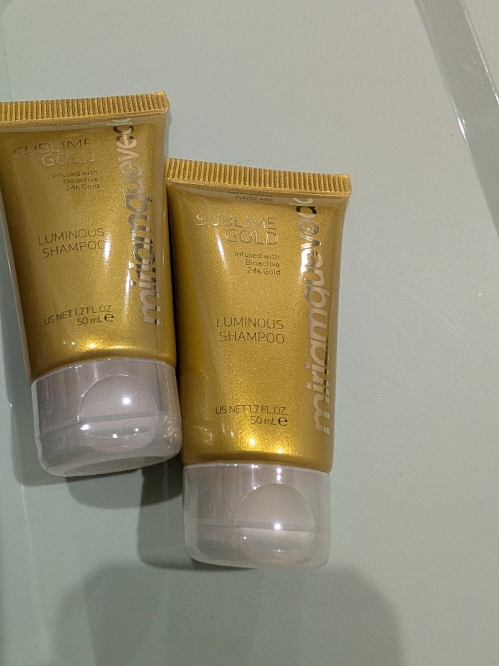 Miriam Quevedo sublime gold 24k luminous shampoo